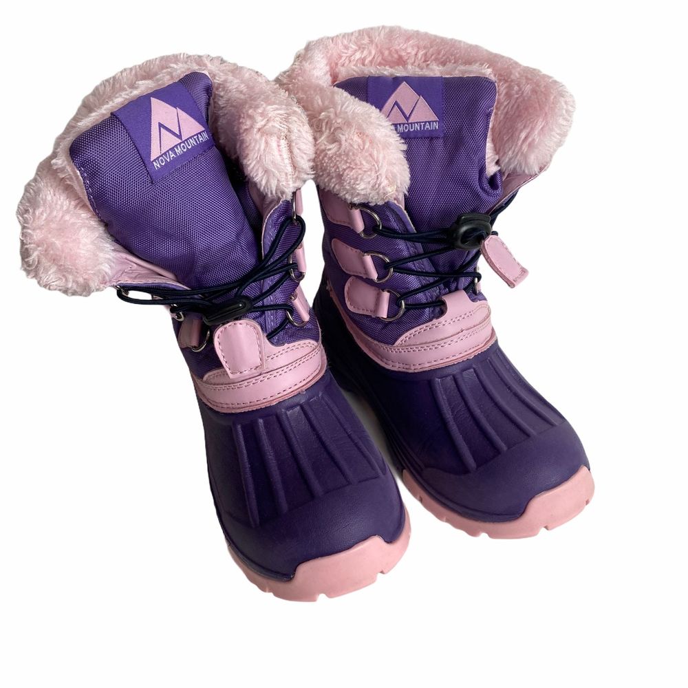 Nova Mountain Girls Size 13.5 Snow Boots